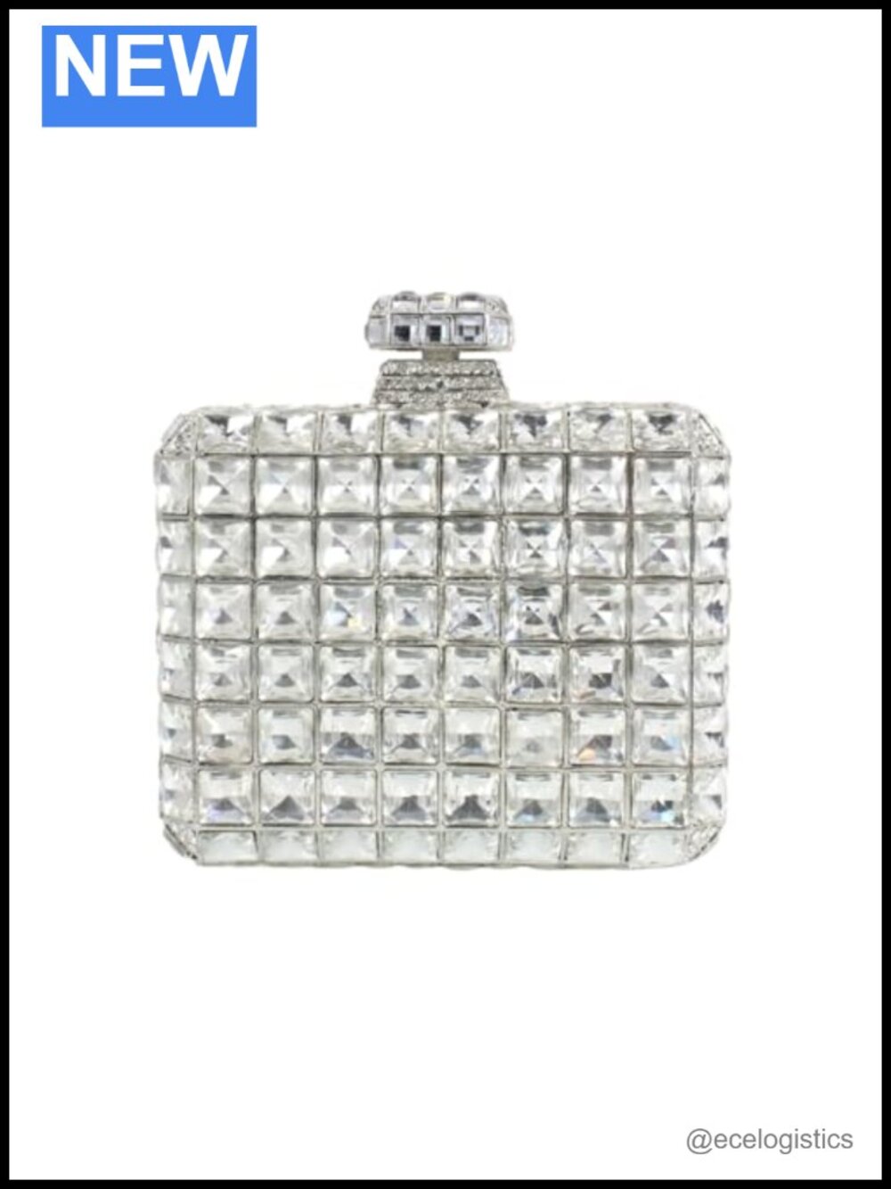 Luxury Rhinestone Perfume Bottle Clutch Purse Diamond Evening Bag for Weddings